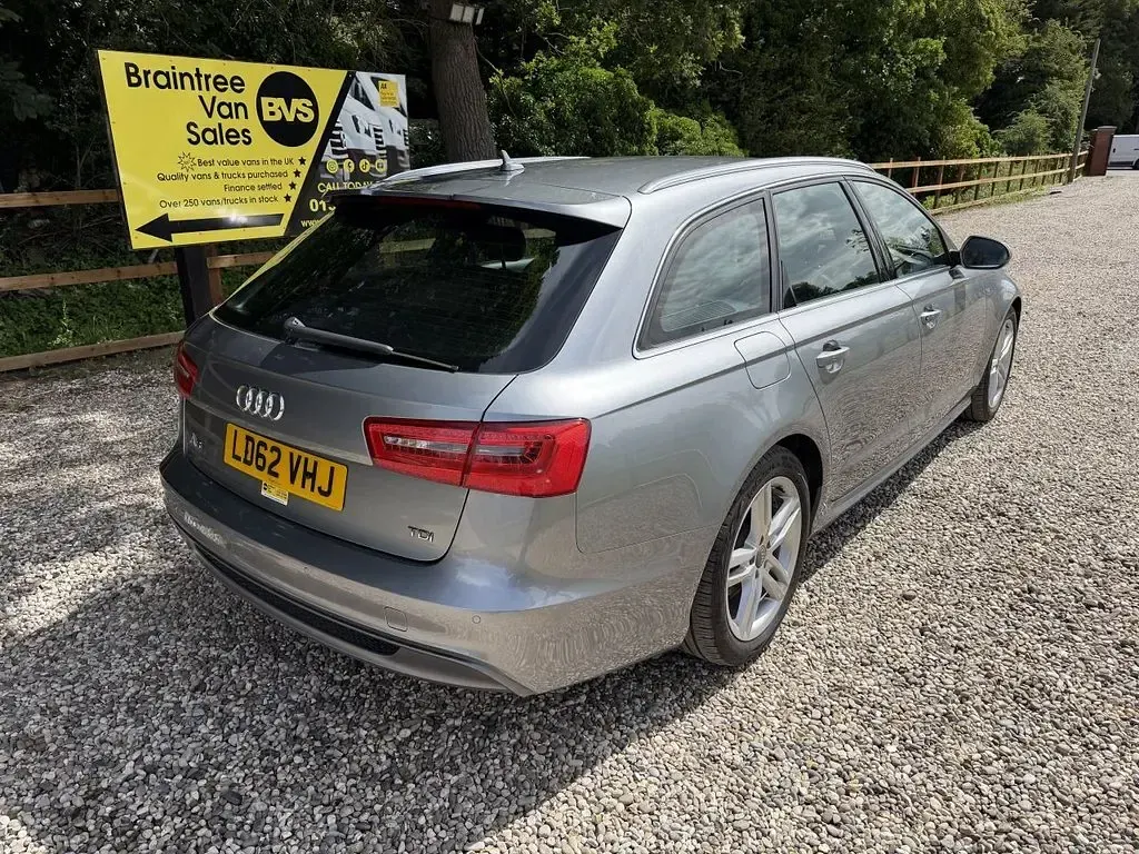 Used Audi A6 S-Line 177 HP (130 kW) 2012 Grey Estate