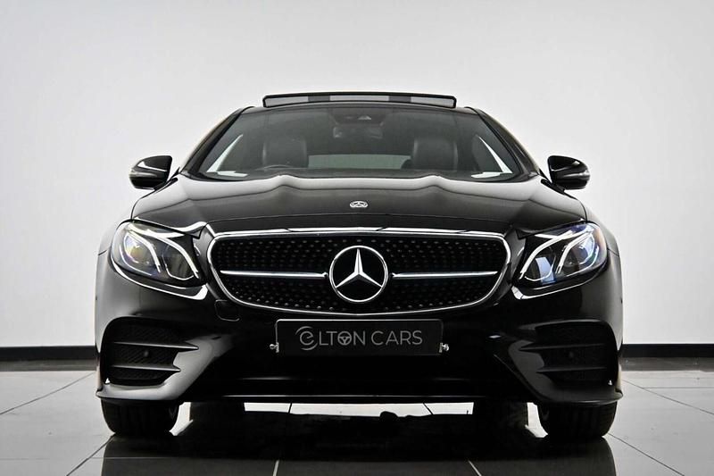 Used Mercedes E220 AMG Line Premium 194 HP (142 kW) 2018 Black Coupe