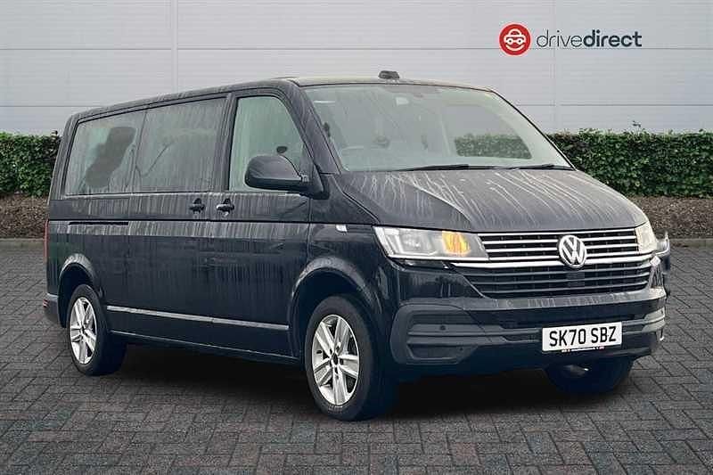Used VW Transporter SE 150 HP (110 kW) 2020 Black Van