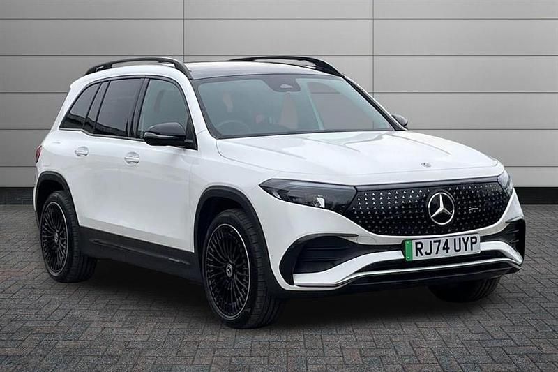 Used Mercedes EQB300 AMG line 167 kW (228 HP) 2024 Polar white SUV
