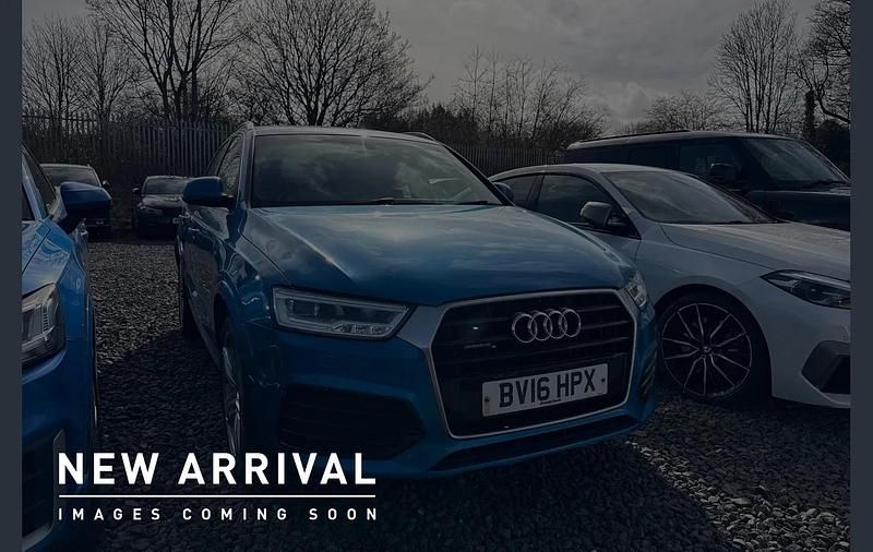 Used Audi Q3 S-line plus 180 HP (132 kW) 2016 Blue SUV