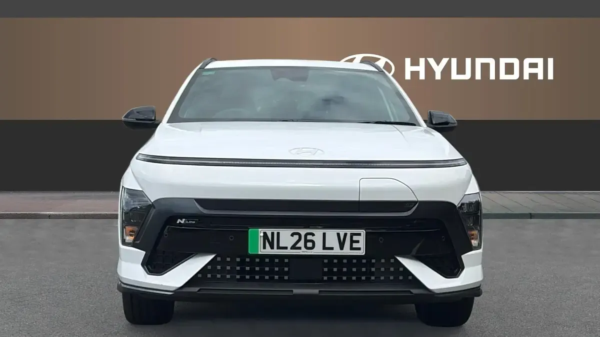 New Hyundai Kona N Line 160 kW (218 HP) 2026 Pearl  serenity white SUV