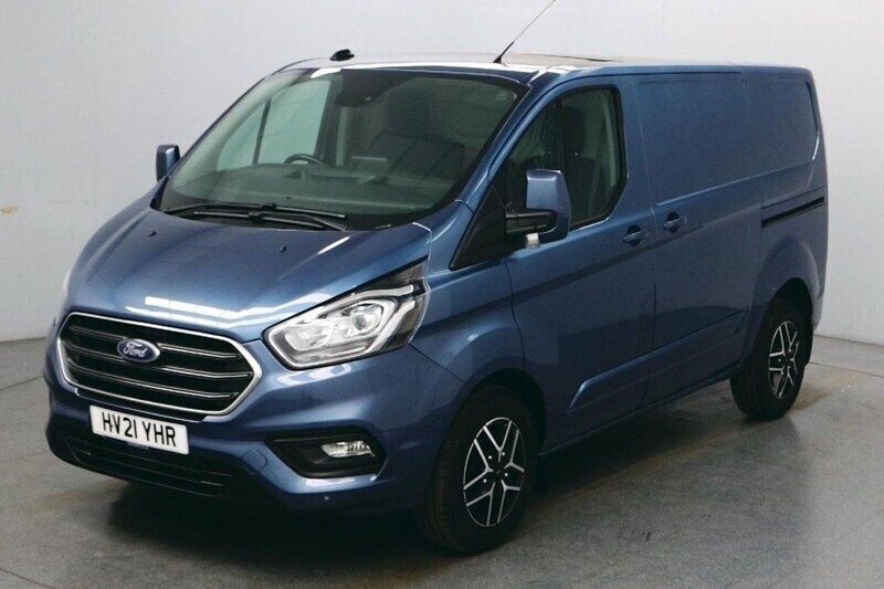 Blue Used 2021 Ford Transit Custom Limited Van | £19,990 (Super price) - Image 1/4