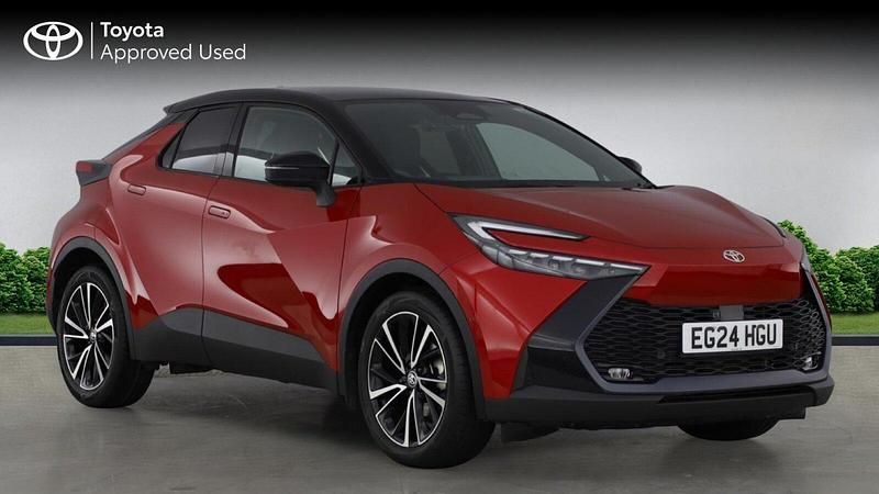 Used Toyota C-HR 140 HP (102 kW) 2024 Scarlet flare SUV