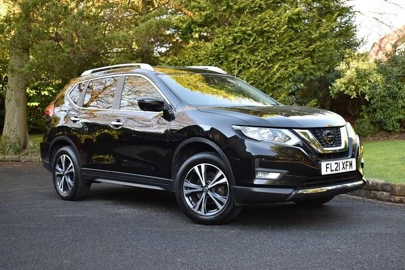 Black Used 2021 Nissan X-Trail N-Connecta SUV | £18,390 (Fair price) - Image 1/4
