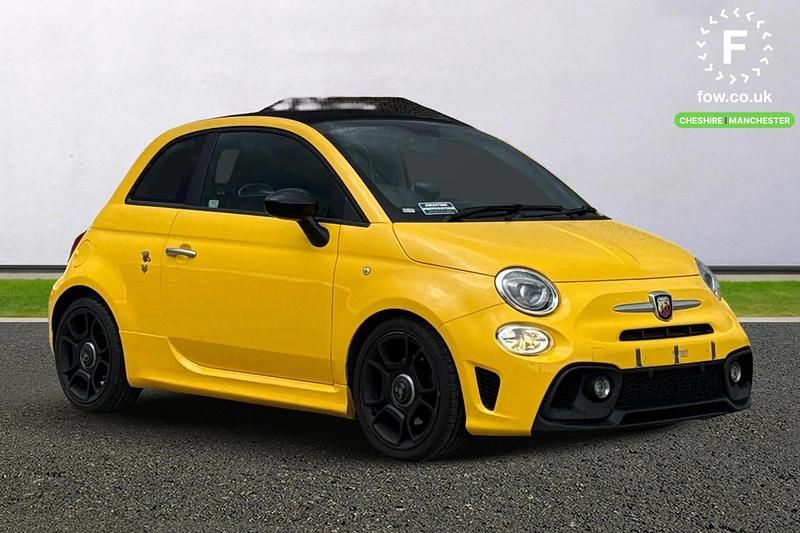 Yellow Used 2018 Abarth 595C Cabriolet | £10,499 - Image 1/3