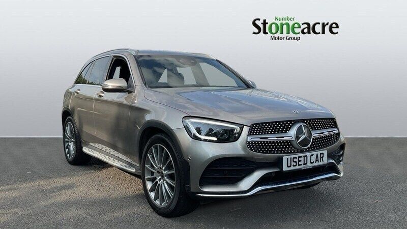 Silver Used 2020 Mercedes GLC300 AMG Line Premium Estate | £27,795 - Image 1/4