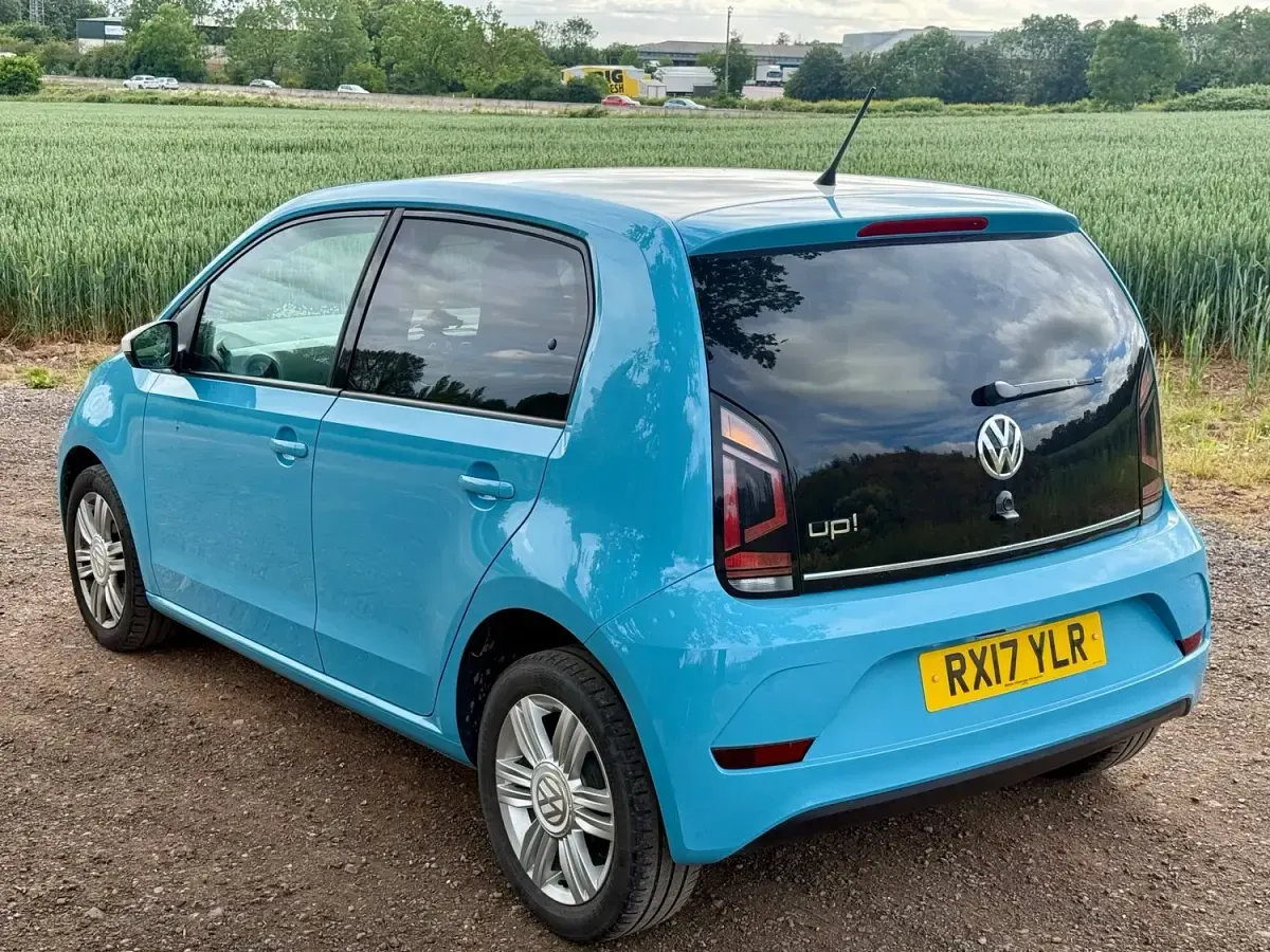 Used VW up! high up! 2017 Blue Hatchback