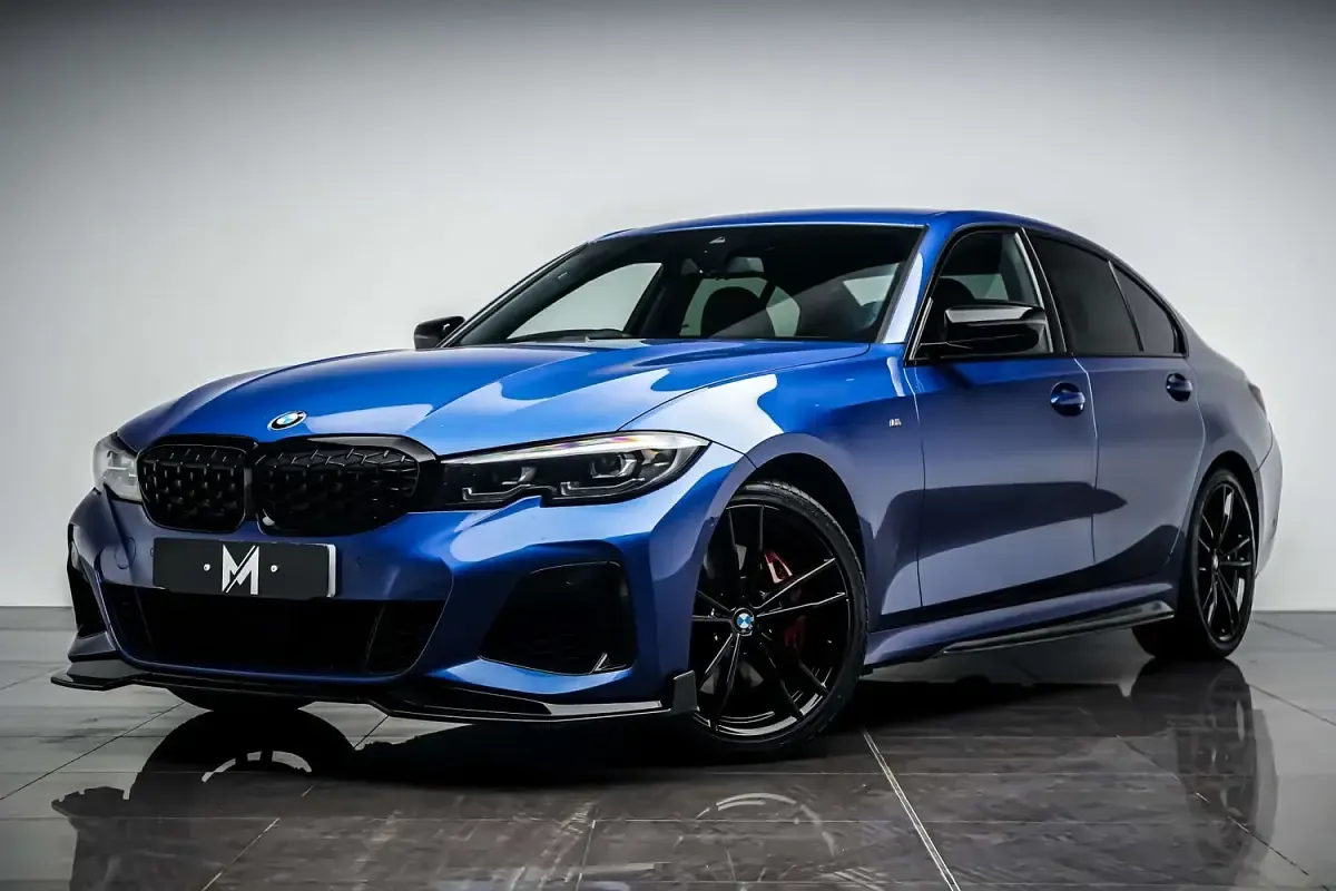 Used BMW M340 Shadowline 340 HP (250 kW) 2021 Blue Sedan