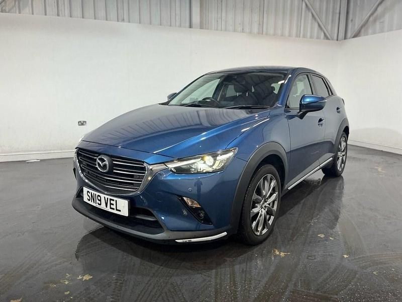 Usado Mazda CX-3 Inclusive 121 HP (88 kW) 2019 Azul SUV