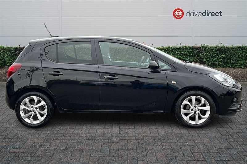 Used Vauxhall Corsa Sport 75 HP (55 kW) 2019 Black Hatchback