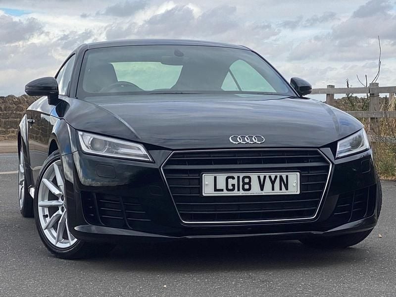 Brilliant black Used 2018 Audi TT Sport Coupe | £14,490 (Good price) - Image 1/4