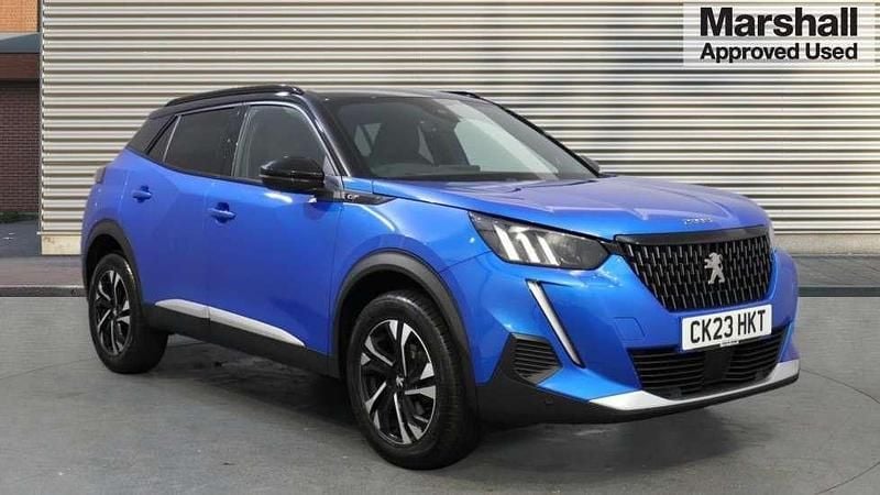 Blue Used 2023 Peugeot 2008 GTi SUV | £18,838 (Fair price) - Image 1/4