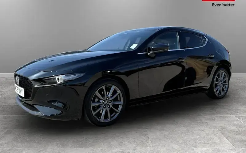 Used Mazda 3 Exclusive-Line 140 HP (102 kW) 2026 Black Hatchback