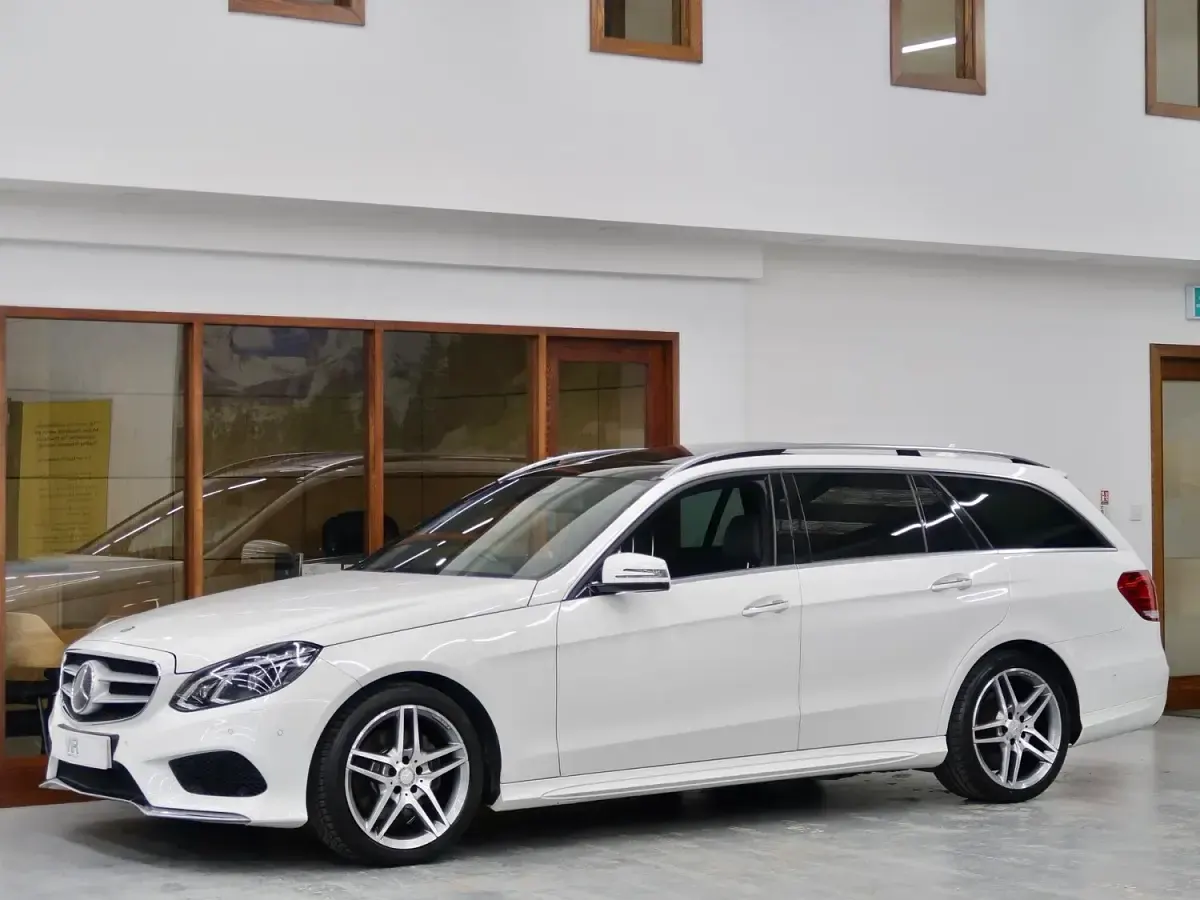 Used Mercedes E350 AMG 2013 White Estate