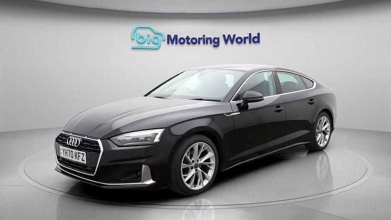 Used Audi A5 Sportback Sport 161 HP (118 kW) 2020 Black Hatchback