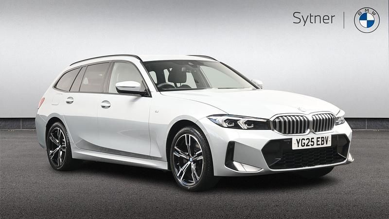 Grey Used 2025 BMW 330e M Sport Estate | £38,000 (Good price) - Image 1/4