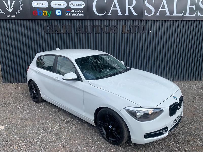 White Used 2013 BMW 118 Sport Line Hatchback | £4,722 (Fair price) - Image 1/4