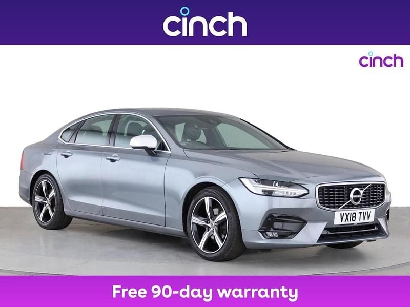 Grey Used 2018 Volvo S90 R-Design Sedan | £15,299 (Fair price) - Image 1/3