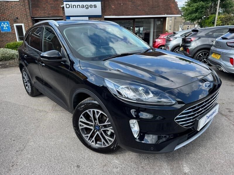 Agate black Used 2024 Ford Kuga Titanium SUV | £22,500 (Good price) - Image 1/4