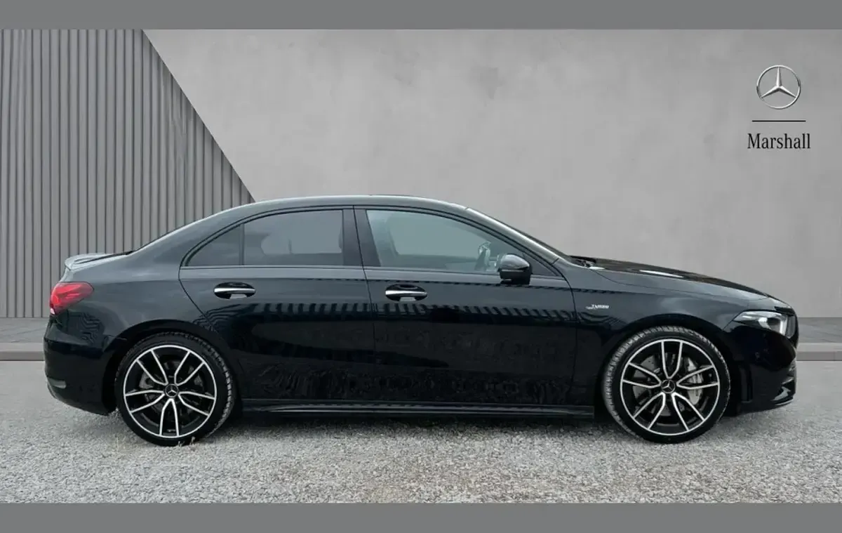 Used Mercedes A35 AMG Premium 306 HP (225 kW) 2022 Black Sedan