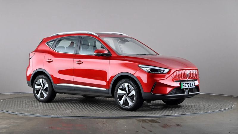 Red Used 2022 MG ZS Trophy Sedan | £17,298 (Expensive) - Image 1/4