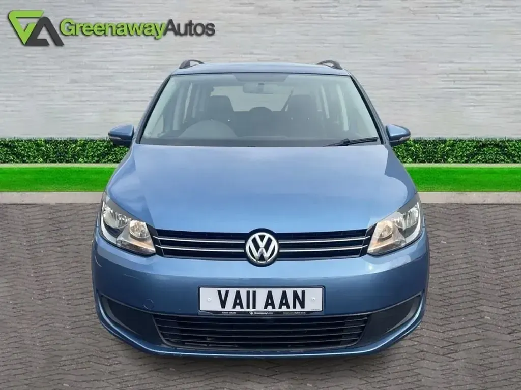 Used VW Touran S 105 HP (77 kW) 2011 Blue MPV
