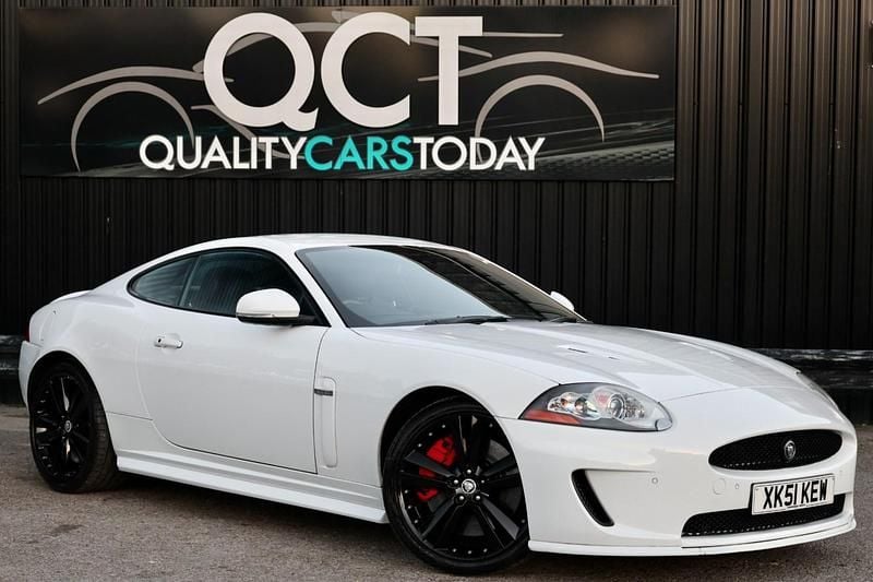 White Used 2010 Jaguar XKR Supercharged Coupe | £16,995 (Fair price) - Image 1/4