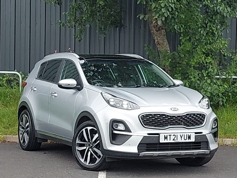 Silver Used 2021 Kia Sportage 3 SUV | £16,998 (Super price) - Image 1/4