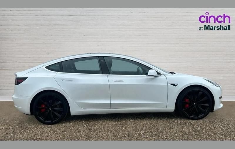 Used Tesla Model 3 Performance 335 kW (456 HP) 2020 White Sedan