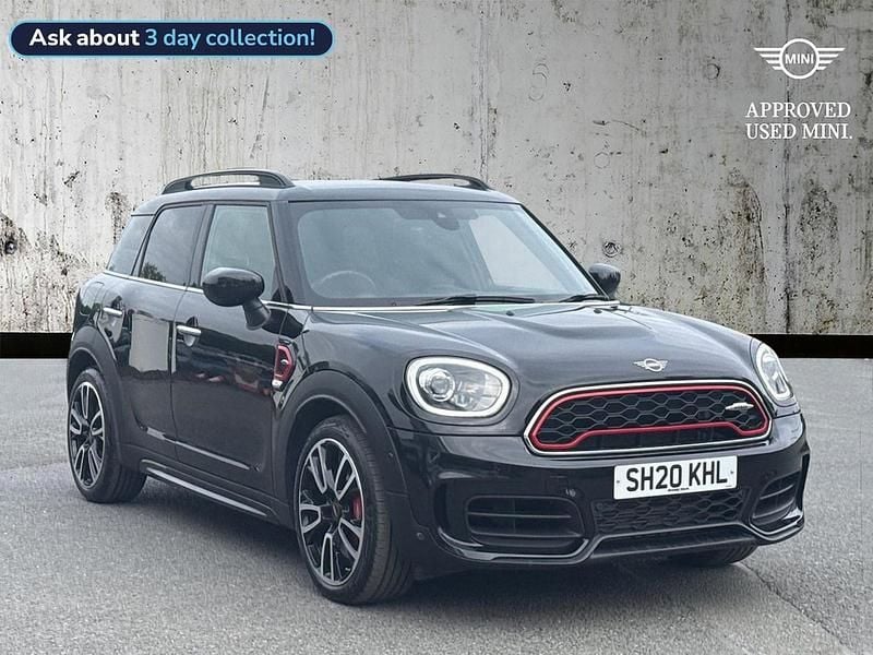 Black Used 2020 Mini John Cooper Works Countryman SUV | £27,599 (Fair price) - Image 1/3