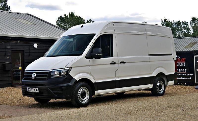 White Used 2021 VW Crafter Trendline Van | £14,495 (Super price) - Image 1/2