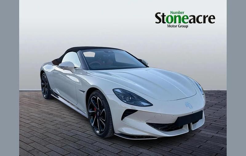 White New 2025 MG Cyberster Cabriolet | £51,495 (Good price) - Image 1/4
