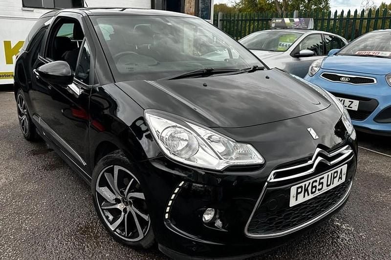 Black Used 2015 DS Automobiles DS3 Hatchback | £4,295 (Good price) - Image 1/1