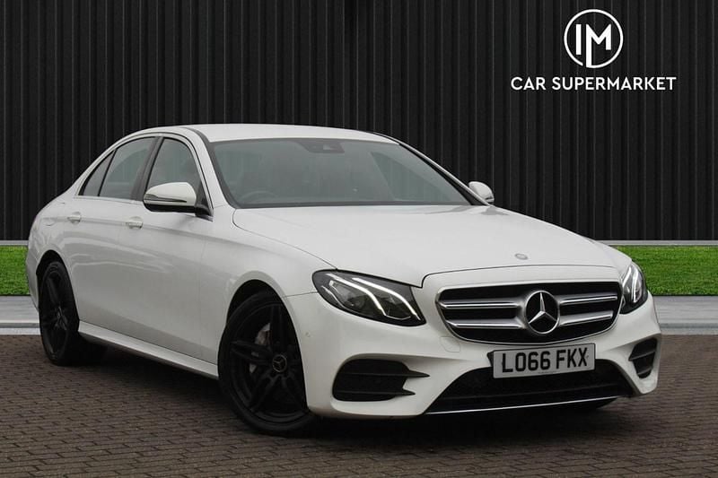 White Used 2016 Mercedes E350 AMG line Sedan | £14,685 (Good price) - Image 1/4