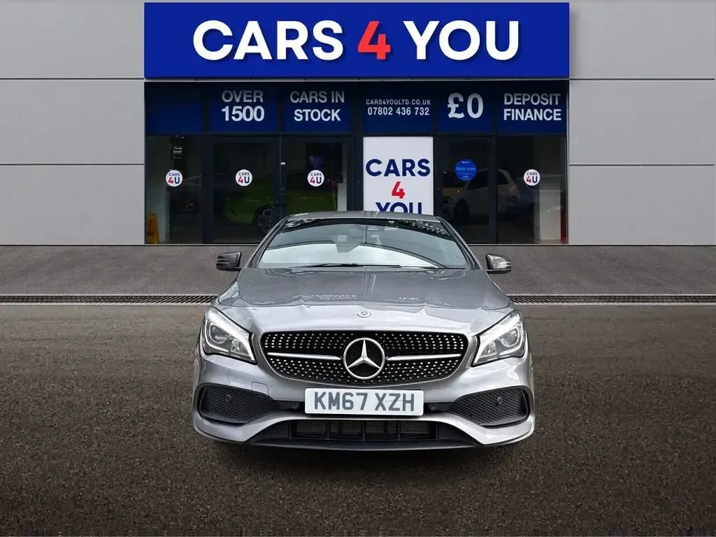 Used Mercedes CLA220 AMG line 177 HP (130 kW) 2018 Grey Sedan