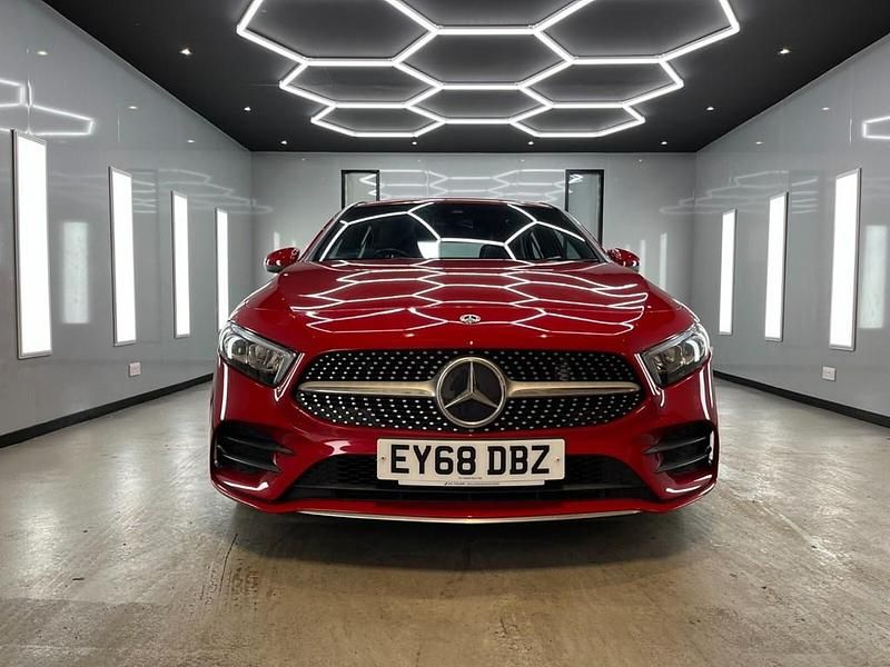 Used Mercedes A180 AMG line 2018 Red Hatchback