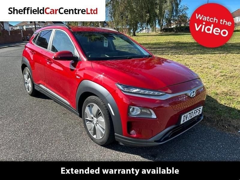Red Used 2020 Hyundai Kona Premium SE SUV | £10,995 (Good price) - Image 1/4