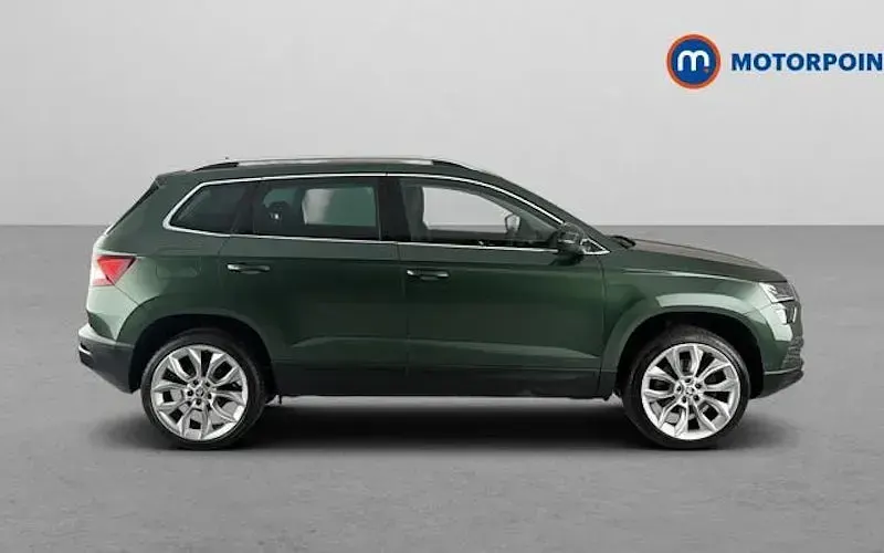 Used Skoda Karoq SE L 150 HP (110 kW) 2021 Green SUV