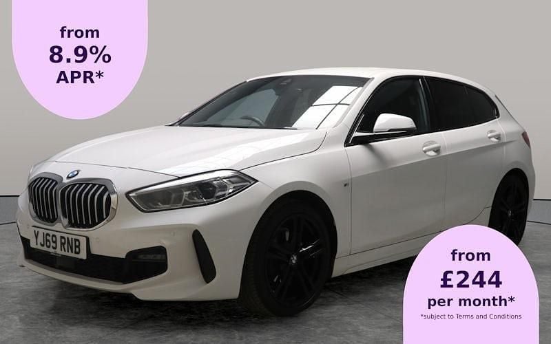 White Used 2020 BMW 118 M Sport Hatchback | £17,340 (Good price) - Image 1/2