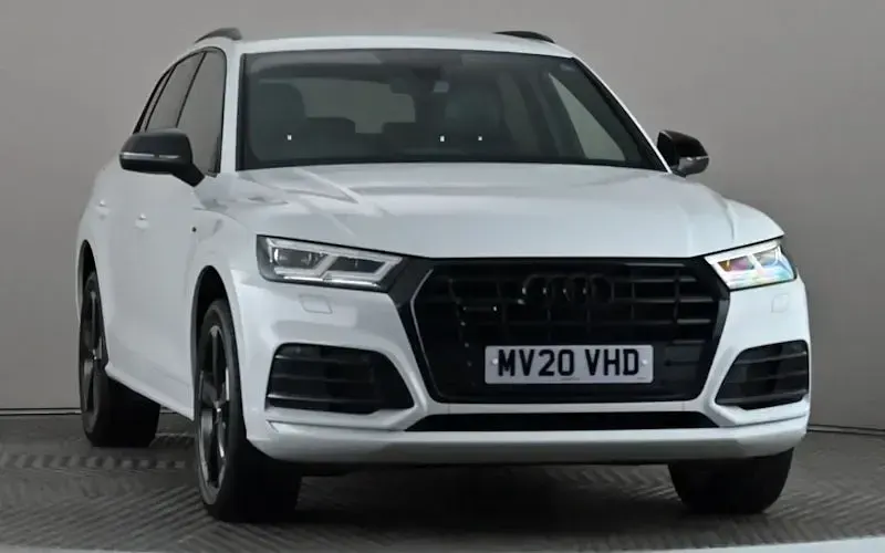Used Audi Q5 Black Edition 245 HP (180 kW) 2020 White SUV