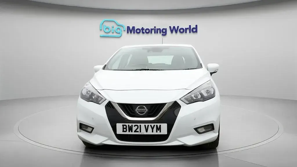 Usado Nissan Micra Acenta 92 CV (67 kW) 2021 Blanco Utilitario