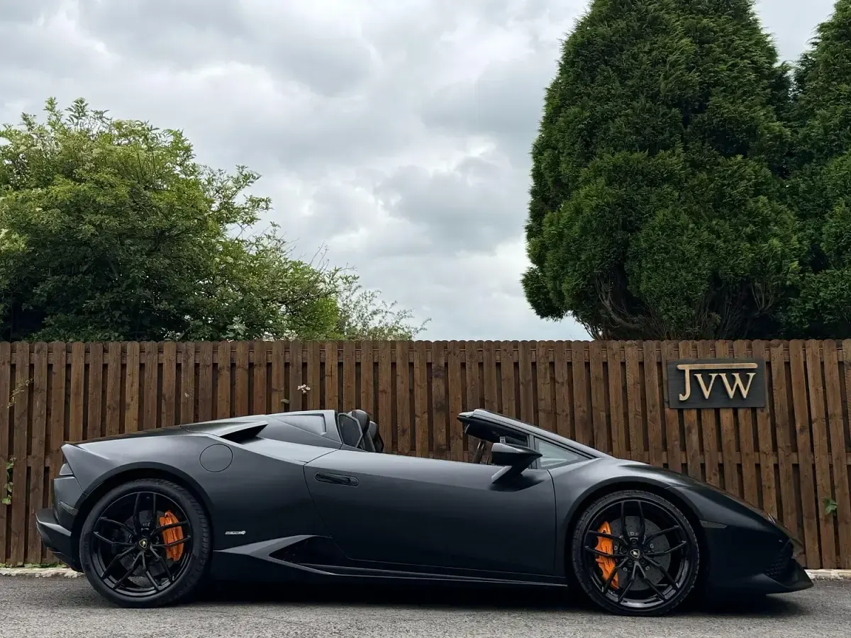 Used Lamborghini Huracán 580 HP (426 kW) 2016 Black Cabriolet