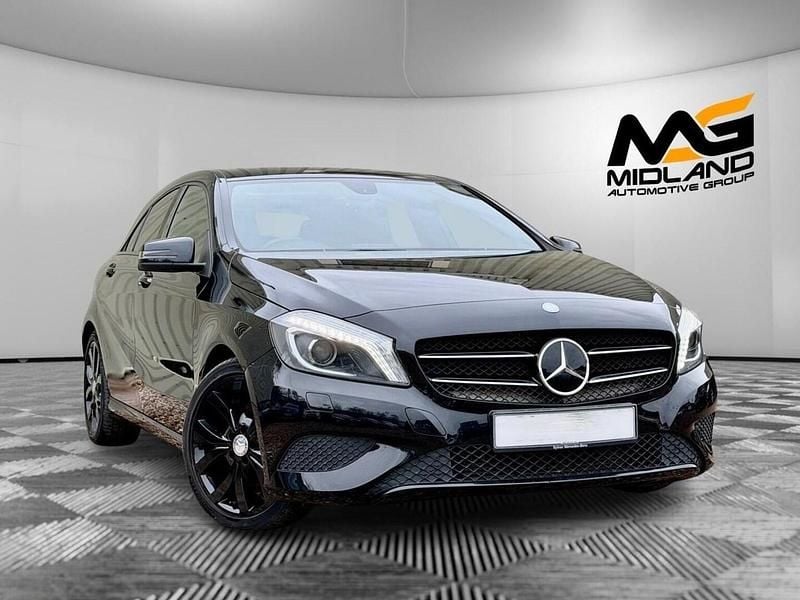 Black Used 2015 Mercedes A200 Hatchback | £7,395 (Good price) - Image 1/3