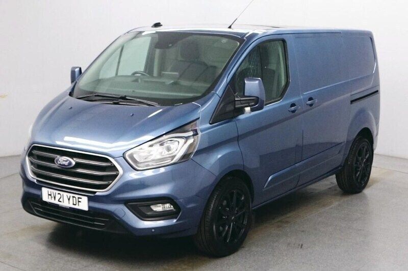 Blue Used 2021 Ford Transit Custom Limited Van | £19,690 (Super price) - Image 1/2