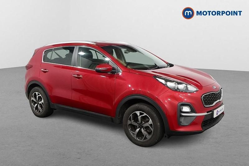 Used Kia Sportage 177 HP (130 kW) 2021 Red SUV