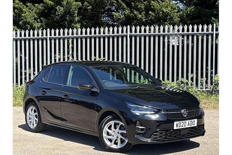 Used Vauxhall Corsa SRi 100 HP (73 kW) 2020 Black Hatchback