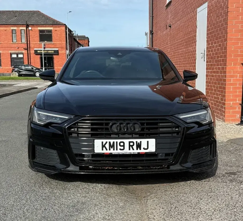 Used Audi A6 S-Line 201 HP (147 kW) 2019 Black Sedan