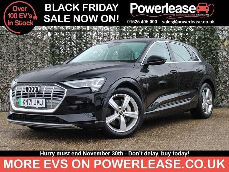 Black Used 2021 Audi e-tron Business SUV | £17,189 (Good price) - Image 1/4