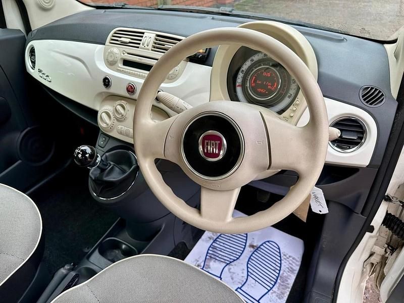Used Fiat 500 Pop Star 69 HP (50 kW) 2015 White Hatchback